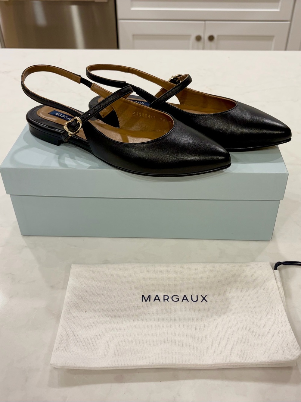 Margaux “The Crosby Sling” in Black Napa - Picture 2 of 8